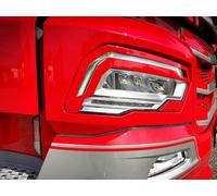 Fari Sopracciglia per Nuovo DAF XF / Xg 2020 + Trucks ABS Plastica Decorazione