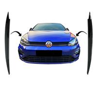 Fari Sopracciglia per VW Golf VII 7 5G 2013-2017 Nero lucido