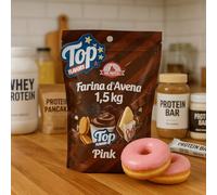 Farina d’Avena Micronizzata 1,5kg Max Protein | Gusto Pink Donut o Choco Mix | Edizione Top Flavors | Ideale per Pancake, Colazione e Alimentazione Fitness (1,5kg, Pink Donut)