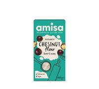 Farina di castagne bio senza glutine Amisa - 350 g (confezione da 3)