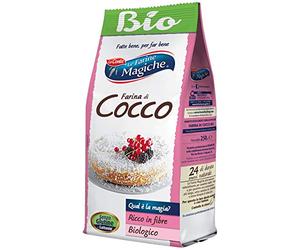 FARINA DI COCCO LO CONTE LE FARINE MAGICHE 250g BIO BIOLOGICA DOLCI GLUTEN FREE