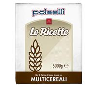 Farina di grano tenero "0" POLSELLI Multicereali 5 kg