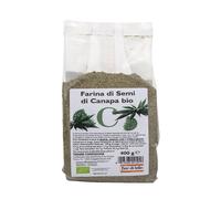 FIOR DI LOTO Farina di Semi di Canapa Bio, 400 grammi
