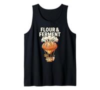 Farina & Ferment Baker Power Artisan Bread Lover Making Homem Canotta