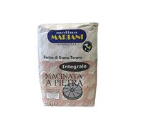 Farina Integrale Macinata a Pietra con Grani Marchigiani - Molino Mariani (5 kg)