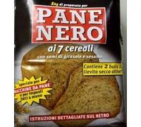 Farina per fare PANE NERO ai 7 Ceriali completo di 2 bustini di lievito lievito