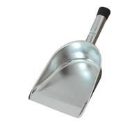 Farina Shovel, Metal Small Hand Shovel Utility Scoop, 15,55 x 8,27 x 3 pollici Anti-Slip Ergonomic Multipurpose Kitchen Spoon for Ice, Feed, Grano, Coffee Beans, Sugar, and Baking Ingredient