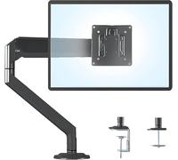 Farini Supporto per monitor singolo per PC da 10 a 32 pollici, Full Motion with Gas Spring Fully Adjustable Mounting Braccio, regolabile in altezza