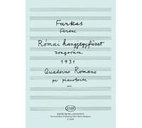 Farkas Ferenc: Quaderno Romano Six pezzi per piano