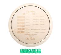 Farkle Classic Dice Game con vassoio, il classico gioco per famiglie da 30 cm