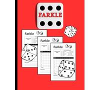 Farkle Score Book: Track Your Dice Game Nights - 100 Score Sheets for Family, Friends & Tournaments