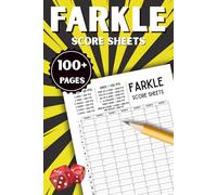 Farkle Score Sheets: 100+ Pages with Subtotals, Rules, and Fun Game Variants