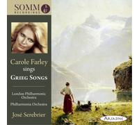 Farley/Serebrier/Lpo/Po Carole Farley sings Grieg Songs (CD)