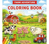 Farm Adventure: Coloring Book