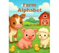 Farm Alphabet coloring book