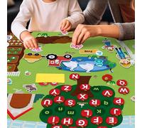 Farm Animal Animals Tessuto Story Board Set for Boys Girls Toddlers Teaching