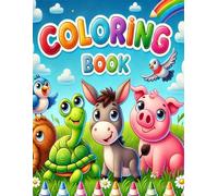 Farm Animal Coloring Book: Fun and Simple Farm Friends to Color
