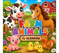 Farm Animals: A Coloring Book for Kids