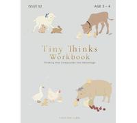 Farm Animals Activity Workbook for 3-4 Year Olds Tiny Thinks Workbook: Calm, Screen-Free Learning with Matching, Counting, Tracing & Early Logic for Preschoolers.