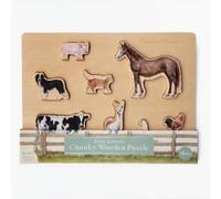 Farm Animals Chunky Wooden Puzzle