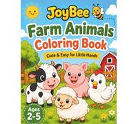 Farm Animals: Coloring Book