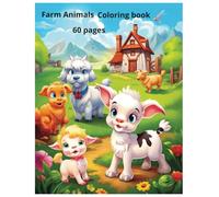 Farm Animals Coloring Book