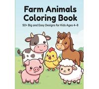 Farm Animals Coloring Book