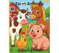 Farm Animals: Coloring Book