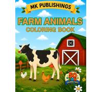 FARM ANIMALS COLORING BOOK