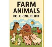 Farm Animals Coloring Book