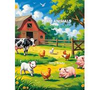 Farm Animals Coloring Book: Bring the Barnyard to Life with Fun and Whimsical Designs
