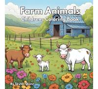 Farm Animals Coloring Book: Children's coloring book