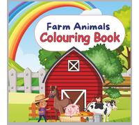 Farm Animals Coloring Book for Kids: Cute Cows, Sheep ,Cat and More!