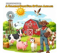 Farm Animals Coloring Book for Kids Easy and Relaxing