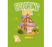 Farm Animals Coloring Worksheet Set