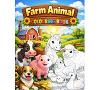 Farm animals Colouring book