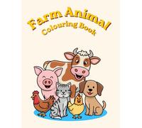 Farm Animals Colouring Book