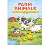 Farm Animals Colouring Book
