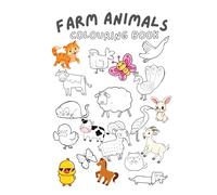 Farm Animals Colouring Book