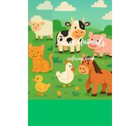 Farm Animals: Explore the World of Farm Animals Through Fun and Creative Coloring!