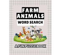 Farm Animals Word Search: A Fun Puzzle Book