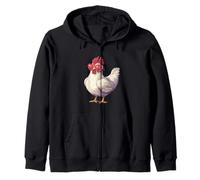 Farm Chicken and Lovely occhiali da sole per ragazzi e ragazze Felpa con Cappuccio
