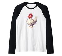 Farm Chicken and Lovely occhiali da sole per ragazzi e ragazze Maglia con Maniche Raglan