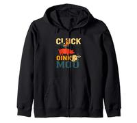 Farm Cluck Oink Moo Animale Suono Umorismo Divertente Contadino Felpa con Cappuccio