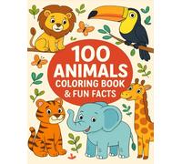 Farm & Forest Animal Coloring Book: Ages 2-4: A World of Cute Creatures to Color!