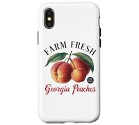 Farm Fresh Georgia Pesche raccolte a mano Custodia per iPhone X/XS