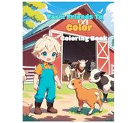 Farm friends to color