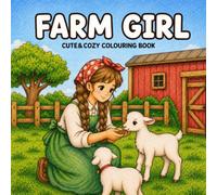 FARM GIRL: Cute & Cozy Coloring Book