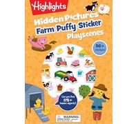 Farm Hidden Pictures Puffy Sticker Playscenes