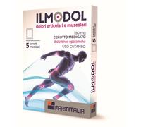ILMODOL Dolori Articolari e Muscolari 5 cerotti medicati [equivalente Flector cerotti]